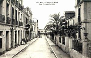 Alger - Mustapha - Belcourt - La Rue Prevost-Paradol